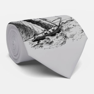 Cravate Sous la pleine voile