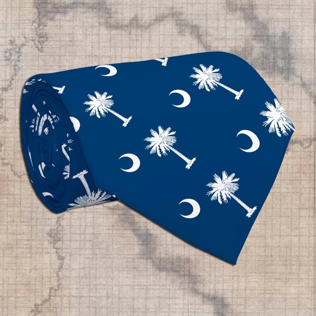 Cravate South Carolina Ties, fashion USA, Flag business (Créateur téléchargé)