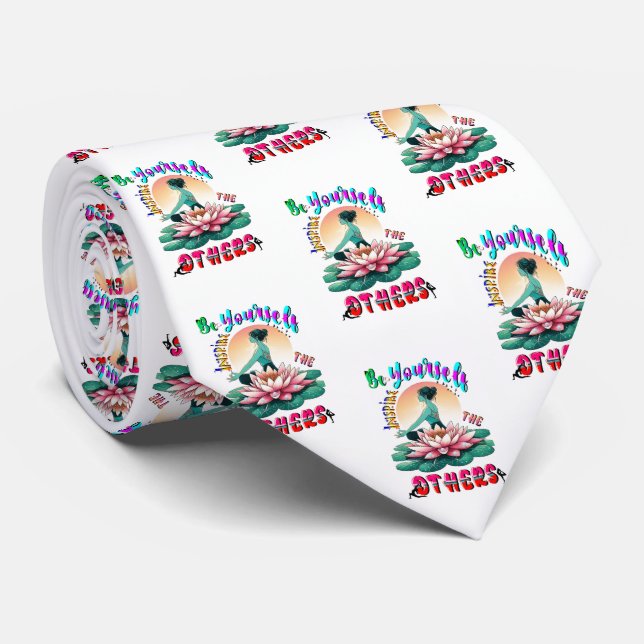 Cravate Soyez Vous-Même Inspirer Les Autres (Roulé)