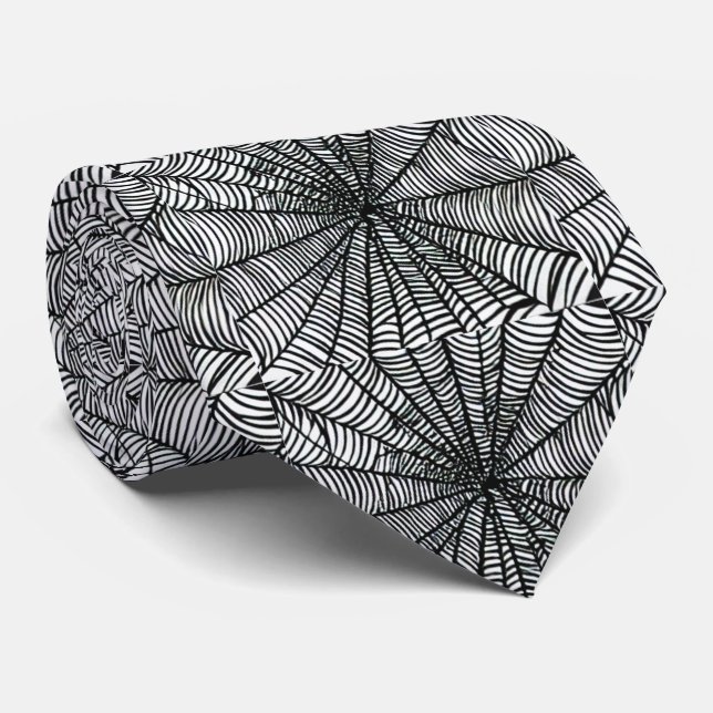 Cravate Spider Web (Roulé)