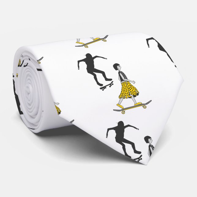 Cravate Spirit of skaeboarding (Roulé)
