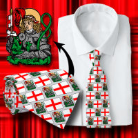 St. George et le Motif Drapeau Dragon & Anglais