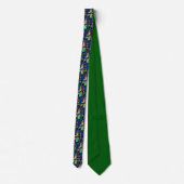 Cravate St. Patrick Irlandais Tissu (Dos)