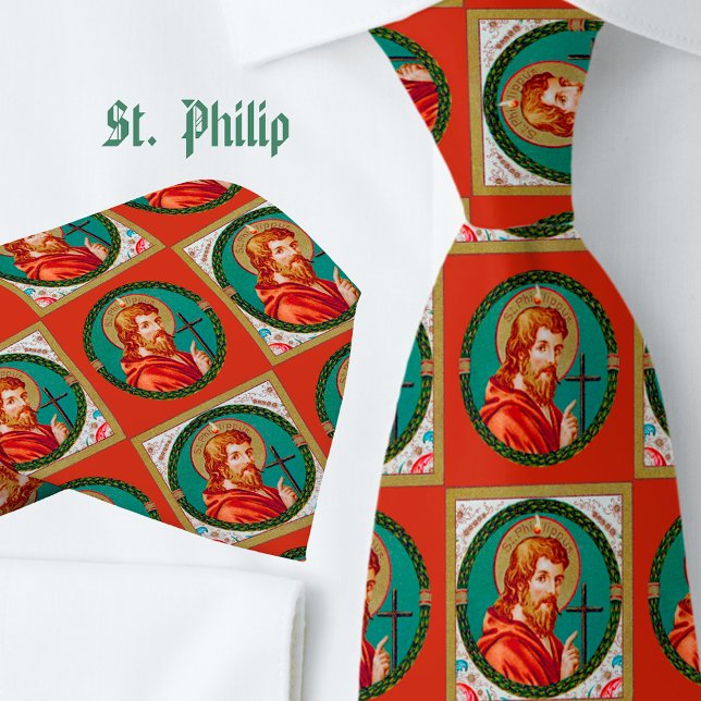 Cravate St. Philippe l'Apôtre (JMAS 10) (Créateur téléchargé)