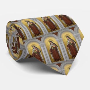 Cravate St Therese de nonne de Carmélite de Jésus d'enfant
