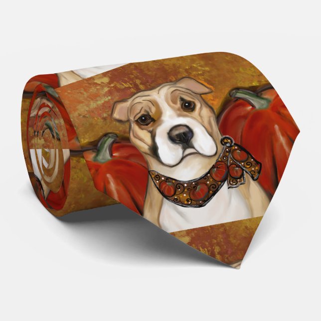 CRAVATE STAFFORDSHIRE TERRIER AMÉRICAIN          (Roulé)