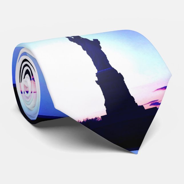 Cravate Statue de la Liberté (Roulé)