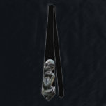 Cravate Statue des penseurs - Penser positif<br><div class="desc">Rodin's Thinker Statue with Plus Se connecter Thought Bubble - Think Positive for Positive Thinkers or People Who Need To Change their Negative Way of Thinking.</div>