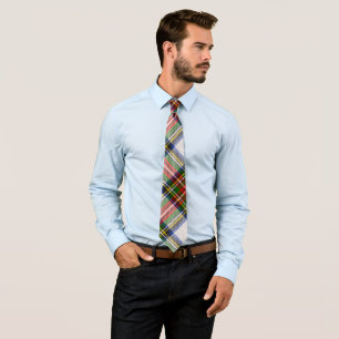 Cravate Stewart Royal Robe Plaid écossais Motif