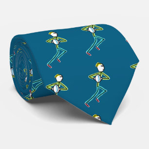Cravate Stickman Rugby