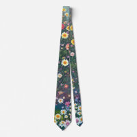 Style impressionniste Fleur sauvage Meadow