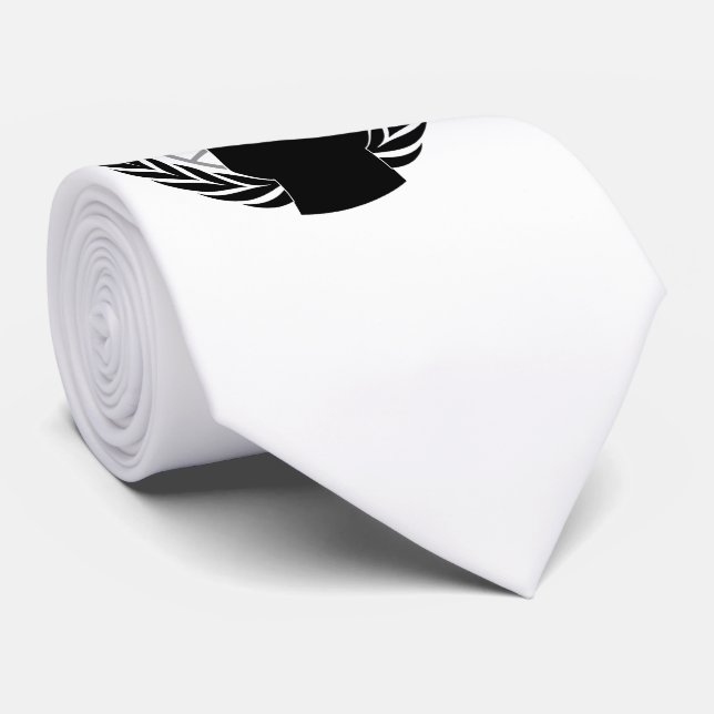 Cravate Style Logotype cool anonyme (Roulé)