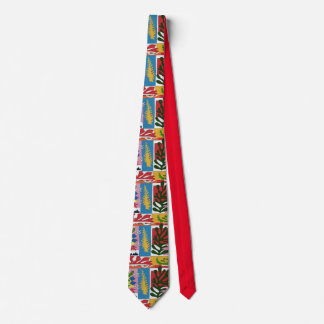 Cravate Style Matisse, Design Feuille