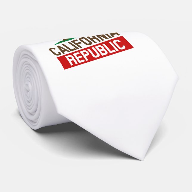Cravate Style République de Californie (Roulé)