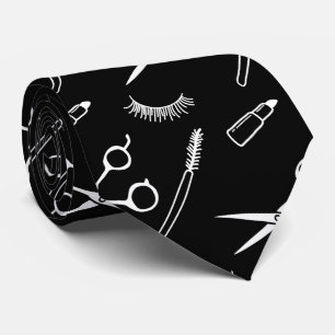 Cravate Styliste de cheveux Coiffeur maquillage Beauté de
