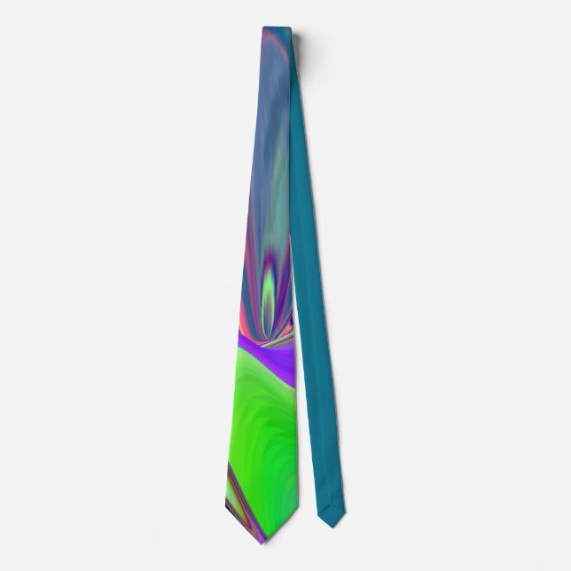 Cravate Summerfeel, Rainbowart 3D Abstrait (Devant)