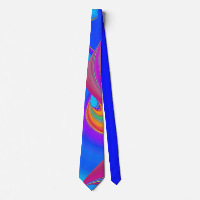 Cravate Summerfeel, Rainbowart 3D Abstrait (Devant)