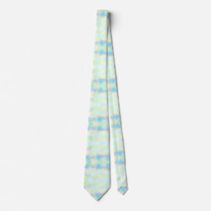 Cravate Super Retro Pastel Couleurs Tie Dye Motif