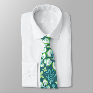 Cravate Surf JUNGLE (COMBO TURQUOISE)