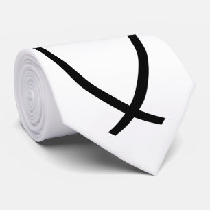 Cravate Symbole Christian Fish (Ichthys)