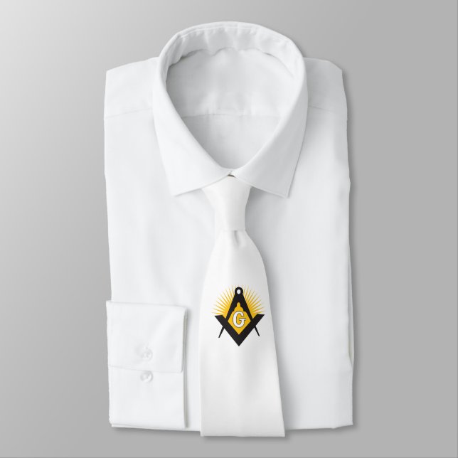 Cravate symbole de la franc-maçonnerie (Attaché)