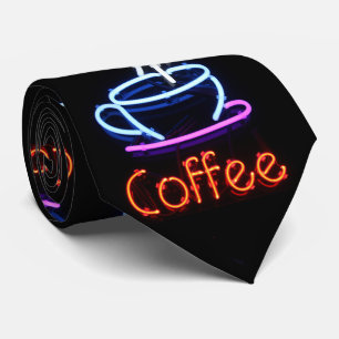 Cravate SYMBOLE NEON DE Coffee Cup