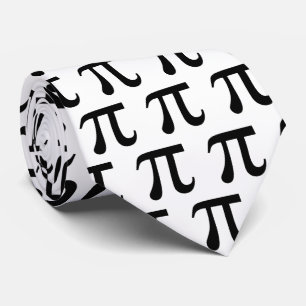 Cravate Symbole Pi Math