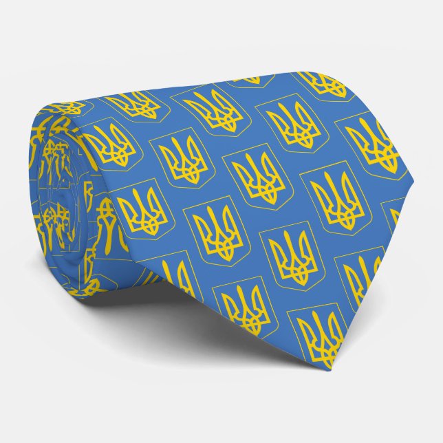 Cravate SYMBOLE Ukraine (Roulé)