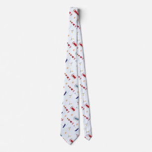 Cravate Symboles de la mer cool