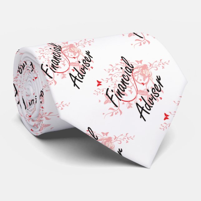 Cravate Système de travail artistique de conseiller (Roulé)