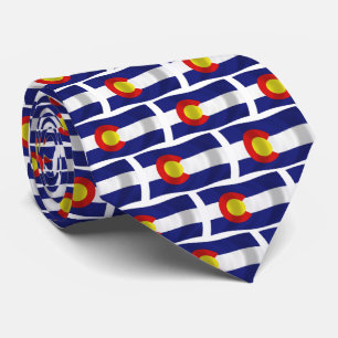 Cravate T-shirt drapeau du Colorado
