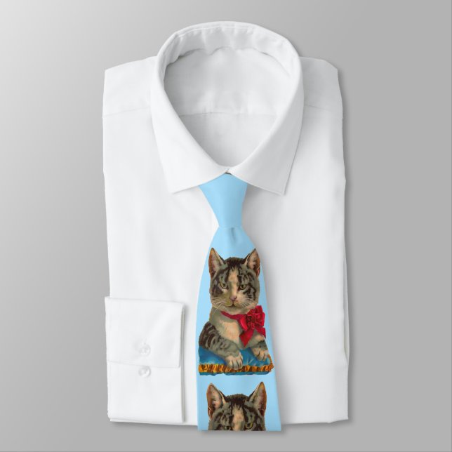 Cravate Tabby de Victoria (Attaché)