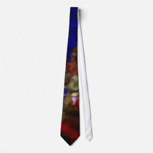 Cravate Tableau Abstrait 2