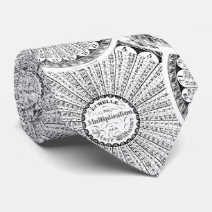 Cravate Tableau de multiplication de Steampunk de génie de