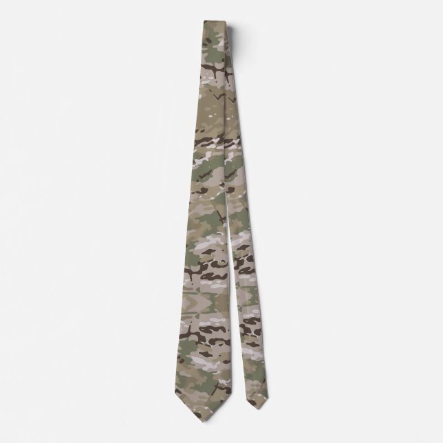 Cravate Tactical Camo Pattern (Devant)