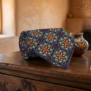 Cravate Talavera Art populaire mexicain pour hommes