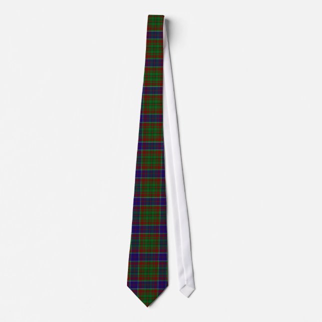 Cravate Tartan d'Adams de clan (Devant)