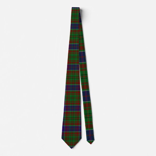 Cravate Tartan d'Adams de clan (Devant)