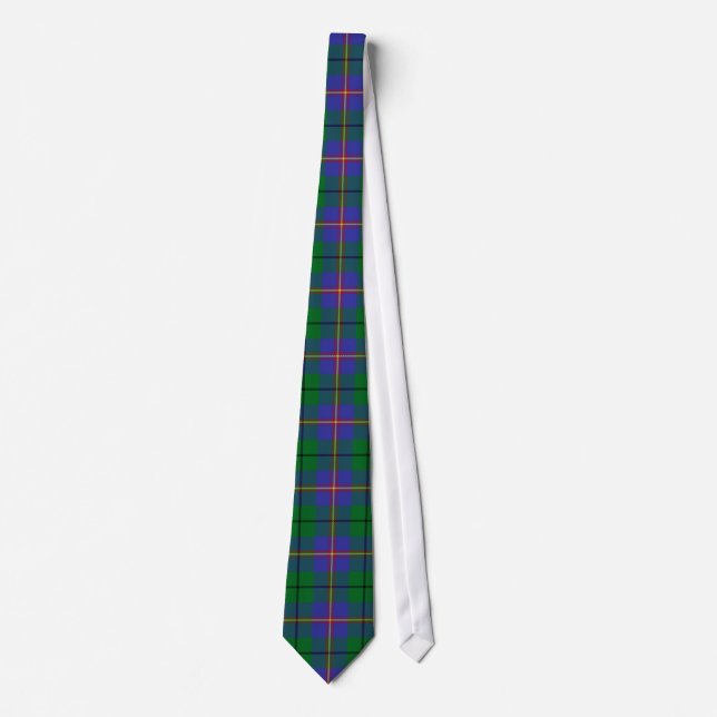 Cravate Tartan de Carmichael de clan (Devant)