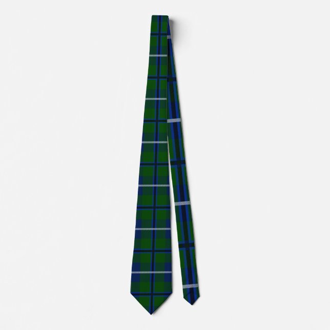 Cravate Tartan de Douglas de clan (Devant)