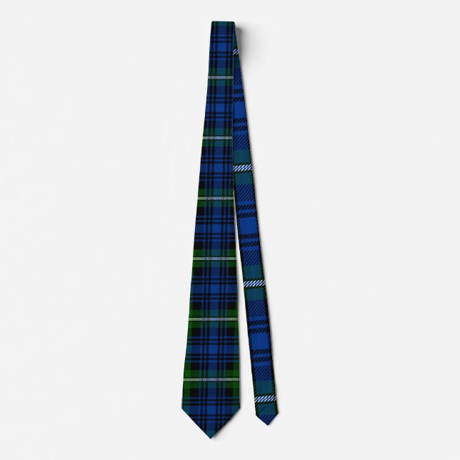Cravate Tartan de Forbes de clan (Devant)