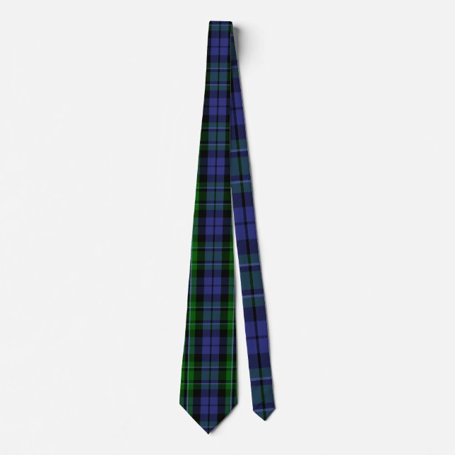 Cravate Tartan de MacCallum de clan (Devant)