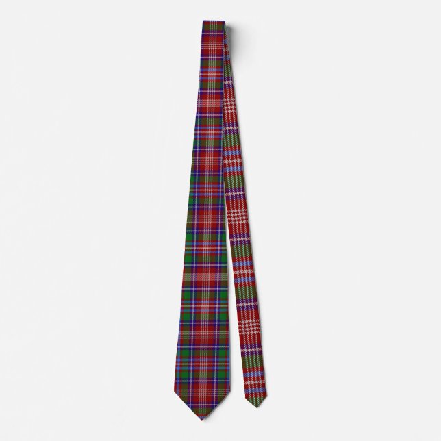 Cravate Tartan de Ritchie de clan (Devant)