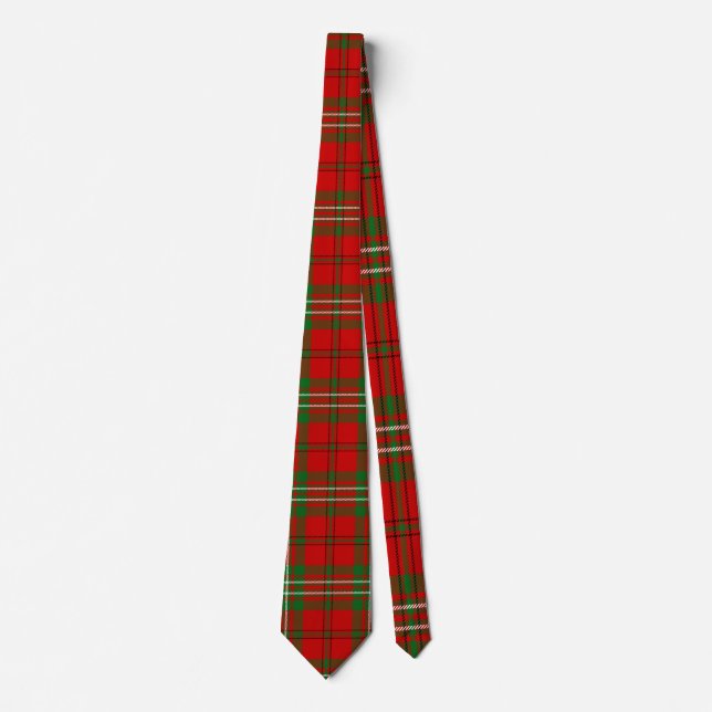 Cravate Tartan de Scott de clan (Devant)