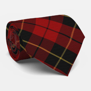 Cravate Tartan écossais de monogramme de Wallace W de cla