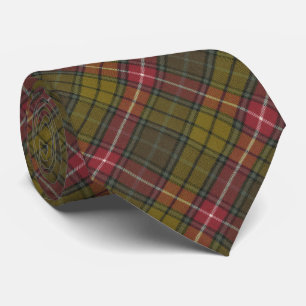 Cravate Tartan écossais Patiné Buchanan