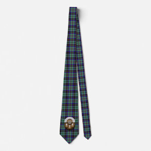 Cravate Tartan et escarcelle de Stevenson de clan