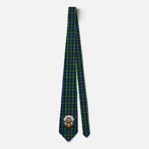 Cravate Tartan et escarcelle du Mackenzie de clan