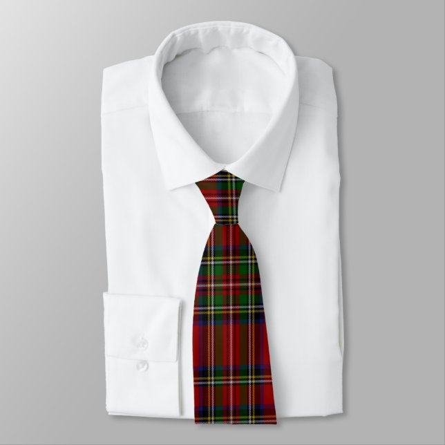 Cravate Tartan Royal Stewart Écossais (Attaché)