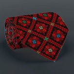 Cravate Tatreez Henna Thobe Imprimer Motif<br><div class="desc">Tatreez henné Tatreez rouge,  bleu,  vert Tatreez Tatréez Tatréez Tatouage Cou Motif d'artisanat Thobe par Socktiety. Consultez les chaussettes correspondantes pour compléter votre tenue.</div>